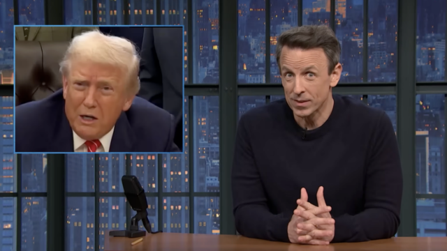 Seth Meyers responde ao insulto de Trump à correspondente da Seth Meyers responde ao insulto de Trump à correspondente da CNN Kaitlan Collins