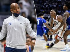 Seton Hall esmaga árbitros após arbitragem polêmica em derrota esmagadora para UConn: ‘Me deixando mais doente’ O técnico principal do Seton Hall, Shaheen Holloway, gesticula no segundo tempo de um jogo de basquete universitário da NCAA contra a UConn, sábado, 28 de fevereiro de 2026, em Storrs, Connecticut.