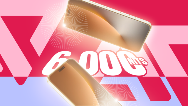 Três smartphones com sinais 'X' vermelhos nas etiquetas de especificações de bateria, câmera, memória, tela, rede e processador.