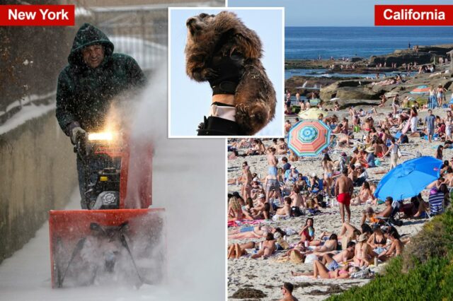 SoCal verá o clima de verão esta semana, enquanto o resto dos EUA reclama de mais seis semanas de inverno
