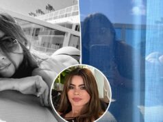 Sofia Vergara, 53, abandona a blusa e usa a parte de baixo do biquíni fio-dental para fotos atrevidas em uma escapadela tropical Sofia Vergara, 53, abandona a blusa e usa a parte de baixo do biquíni fio-dental para fotos atrevidas em uma escapadela tropical