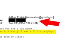 Solicita que um dos e-mails mais assustadores de Epstein não seja editado A mídia social está exigindo que o DOJ cancele a redação do nome de alguém que enviou um e-mail para Jeffrey Epstein dizendo: ‘Sua filha mais nova era um pouco travessa’