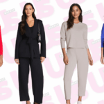 Leo Eberlin é visto usando óculos de sol tipo gatinho sem aro com lentes laranja e armação superior cinza estruturada de & Other Stories; duas peças marrons da Arket, composta por jaqueta com carcela de botões marrom escuro, gola e bolsos grandes no peito, calça larga com vinco; uma bolsa “Kelly” de couro bege da Hermès; e salto alto pontudo de couro marrom de Christian Loubouti em 03 de outubro de 2024 em Berlim, Alemanha.