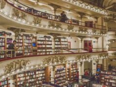 Spotify está prestes a começar a vender livros físicos por algum motivo Spotify está prestes a começar a vender livros físicos por algum motivo | Foto mostra o El Ateneo Grand Splendid de Buenos Aires, um teatro transformado em livraria