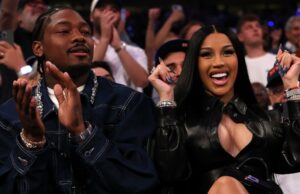 Stefon Diggs, do Patriots, não descarta a proposta de Cardi B após o Super Bowl Cardi B grita ao ver a vitória de Stefon Diggs no playoff do New England Patriots contra o Houston Texans