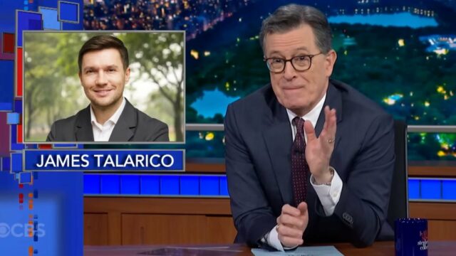 Stephen Colbert vai contra os desejos da CBS e discute entrevista de James Talarico no ar | Vídeo
