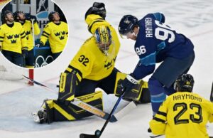 Suécia derrotada pela Finlândia em alarmante derrota no hóquei nas Olimpíadas Suécia derrotada pela Finlândia em alarmante derrota no hóquei nas Olimpíadas