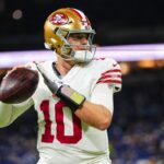 49ers quarterbacks Brock Purdy and Mac Jones