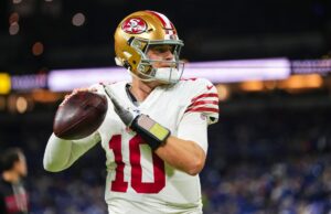 Surpreendente 49ers, atualização de Mac Jones foi revelada 49ers quarterbacks Brock Purdy and Mac Jones