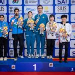 Suruchi Singh e Samrat Rana ganham prata na equipe mista de pistola de ar 10m no Campeonato Asiático de Tiro