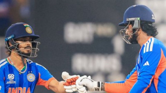 T20 WC 2026: Tilak Varma elogia o golpe violento de Ishan Kishan contra o Paquistão
