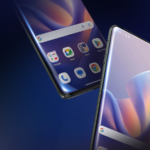 Três smartphones exibidos acima de uma lista de especificações marcadas com ícones X vermelhos.