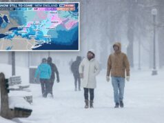 Tempestade rápida atinge a Nova Inglaterra com mais neve antes de deixar a região à medida que as temperaturas aumentam Tempestade rápida atinge a Nova Inglaterra com mais neve antes de deixar a região à medida que as temperaturas aumentam