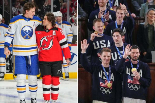 Tentativas violentas de envergonhar os jogadores de hóquei da equipe dos EUA são exatamente o motivo pelo qual Trump foi eleito de volta ao cargo 
