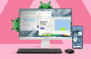 Tentei o modo desktop do Android e talvez nunca mais use meu laptop ClearMind Minimal-Launcher no Pixel 9 colocado em cima do teclado