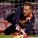 Ter Stegen, goleiro do Barcelona emprestado ao Girona, lesiona um tendão na segunda partida