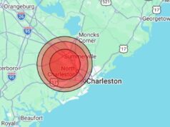 Terremoto de magnitude 2,5 sacode a Carolina do Sul poucos dias após o terremoto anterior Terremoto de magnitude 2,5 sacode a Carolina do Sul poucos dias após o terremoto anterior