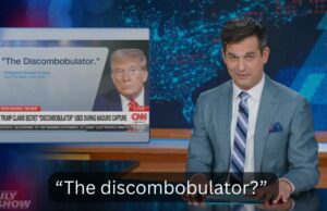 The Daily Show responde a Trump tagarelando sobre uma arma secreta dos EUA The Daily Show responde a Trump tagarelando sobre uma arma secreta dos EUA