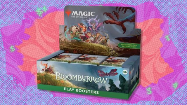 The Magic: The Gathering Bloomburrow Play Booster Box tem mais The Magic: The Gathering Bloomburrow Play Booster Box tem mais de US$ 60 de desconto na Amazon