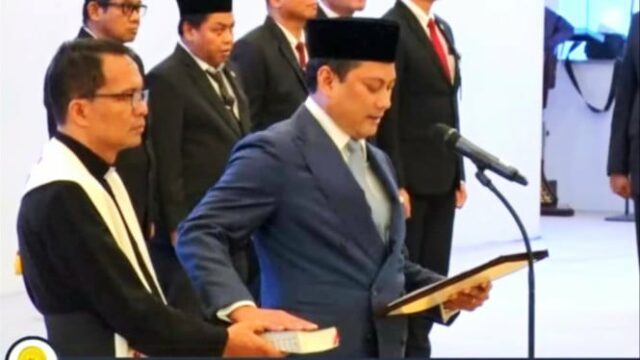 Thomas Djiwandono é oficialmente inaugurado como vice-governador do BI
