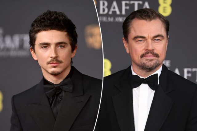 Timothée Chalamet e Leonardo DiCaprio perdem de forma chocante nos Timothée Chalamet e Leonardo DiCaprio perdem de forma chocante nos BAFTAs