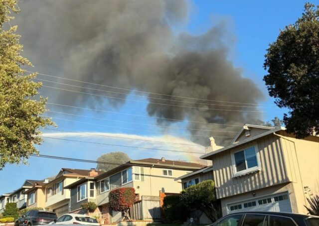 Tiroteio e incêndio sob investigação em San Bruno
