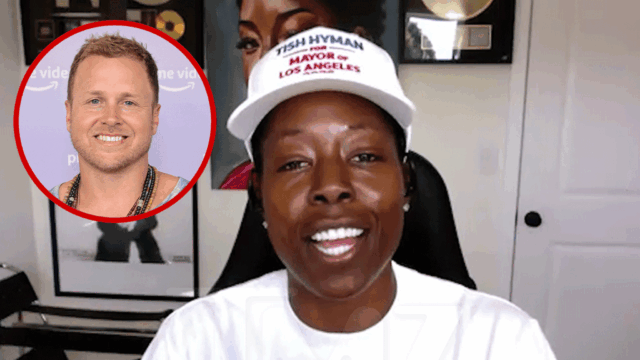 Tish Hyman a bordo com Spencer Pratt para prefeito, mas 022426_tish_hyman_KAL