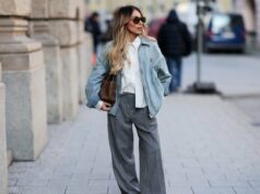 Todas as mulheres mais bem vestidas do Soho estão usando esse estilo de calça ondulada calça