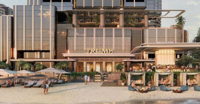 Os planos para um hotel Trump na Gold Coast foram confirmados.