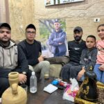 Uma rua no campo de refugiados de Balata