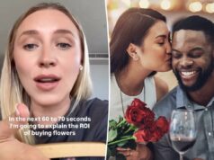 Treinador de namoro explica a razão pela qual os homens deveriam comprar flores para mulheres Treinador de namoro explica a razão pela qual os homens deveriam comprar flores para mulheres