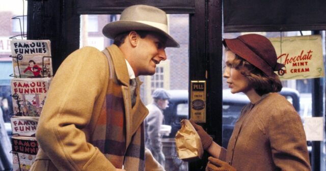 Holly Hunter e Nicolas Cage em Raising Arizona