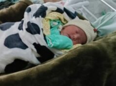 Tribo amazônica enfrentou extinção, mas um nascimento inesperado agora traz esperança Babawru Akuntsu, no topo, descansa ao lado de Akyp, seu filho recém-nascido