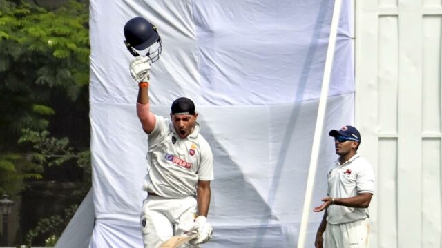 Troféu Ranji 2025-26: Doseja atinge cem enquanto Delhi empata com Mumbai no final da temporada
