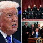 Trump critica juízes da Suprema Corte: ‘antipatriótico e desleal à nossa Constituição’