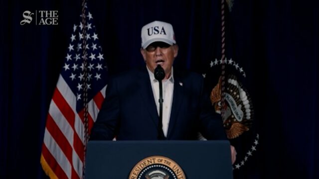 Trump diz que EUA estão realizando 'grandes operações de combate' no Irã
