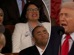 Trump questionou durante discurso sobre o Estado da União Trump questionou durante discurso sobre o Estado da União