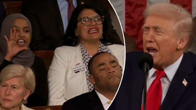 Trump questionou durante discurso sobre o Estado da União
