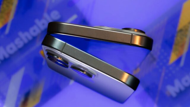 representação hipotética da dobra do iphone