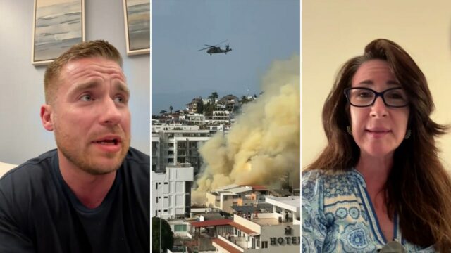 Turistas presos em Puerto Vallarta relatam retaliação do cartel após a morte de El Mencho
