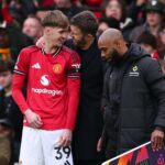 Tyler Fletcher manda mensagem após estreia no Man Utd, Bruno Fernandes e Wayne Rooney respondem