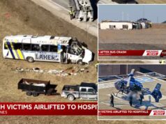 Um morto e 32 feridos após acidente de ônibus do time de beisebol do Iowa Lakes Community College Um morto e 32 feridos após acidente de ônibus do time de beisebol do Iowa Lakes Community College