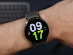 Um próximo Meta smartwatch provavelmente não competirá com o Apple Watch Um próximo smartwatch Meta provavelmente não competirá com o Apple Watch | Foto meramente ilustrativa de um smartwatch Samsung