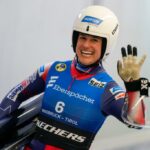 ARQUIVO - Dominik Fischnaller, da Itália, vence a Copa do Mundo geral masculina de luge, em Winterberg, Alemanha, domingo, 26 de fevereiro de 2023. (Christopher Neundorf/dpa via AP, Arquivo)