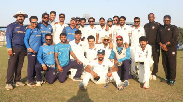 Uttarakhand sela a primeira vaga na semifinal do Troféu Ranji com uma vitória por entrada sobre Jharkhand
