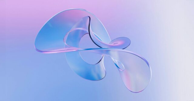 Veja como a Apple pode proteger a tela do iPhone Fold | Imagem abstrata de vidro flexível