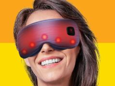 Viciado em seu telefone? Este dispositivo de US$ 52 pode acalmar seus olhos e fazer você dormir máscaras para os olhos