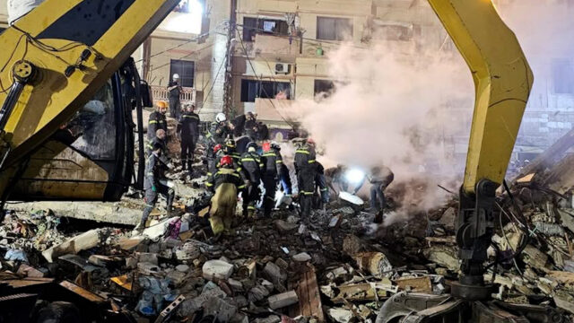 Vídeo: Desabamento de prédio no norte do Líbano mata pessoas em apartamentos
