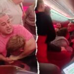 Vídeo caótico mostra passageiros trocando golpes no ar; avião forçado a desviar: relatórios