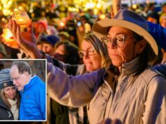 Vigília comovente pelas vítimas da avalanche no Lago Tahoe – enquanto amigos começam a chorar Vigília comovente pelas vítimas da avalanche no Lago Tahoe – enquanto amigos começam a chorar